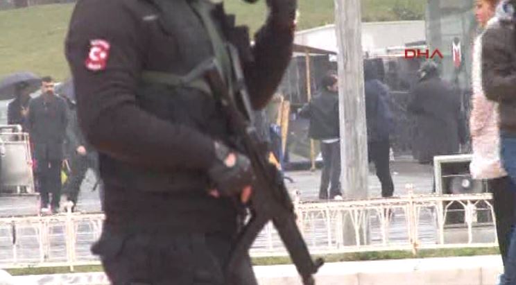 Taksim Meydanı’nda geniş güvenlik önlemi