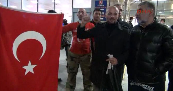 Atatürk Havalimanı’nda eylem