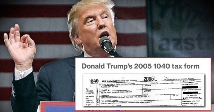 Trump’ın vergi bilgileri sızdırıldı!