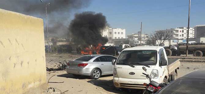 DEAŞ, Azez’de bomba yüklü araçla saldırdı
