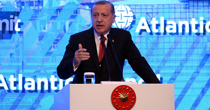 Erdoğan: Güney sınırımızda terör koridorunun oluşmasına asla izin vermeyeceğiz