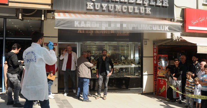 İstanbul’da kuyumcu soygunu