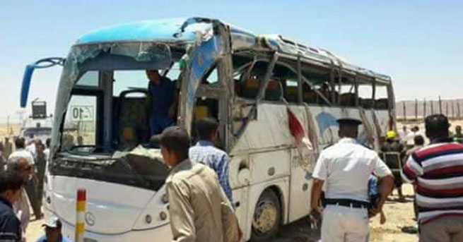 Mısır’da Kıptileri taşıyan otobüse saldırı: 23 ölü