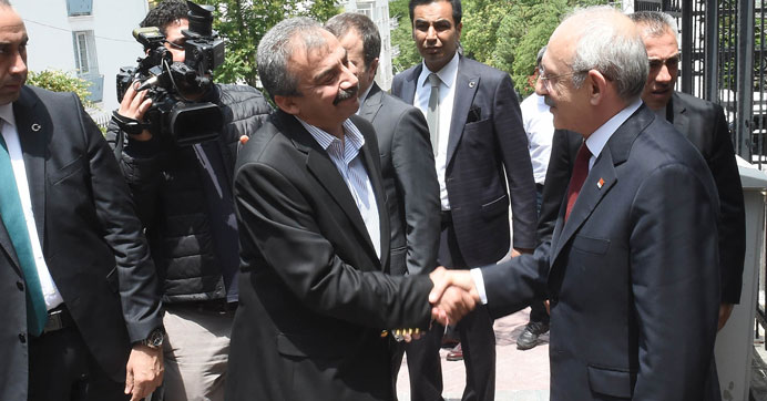 Kılıçdaroğlu, HDP Genel Merkezi’ni ziyaret etti