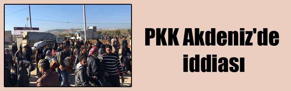 PKK Akdeniz’de iddiası