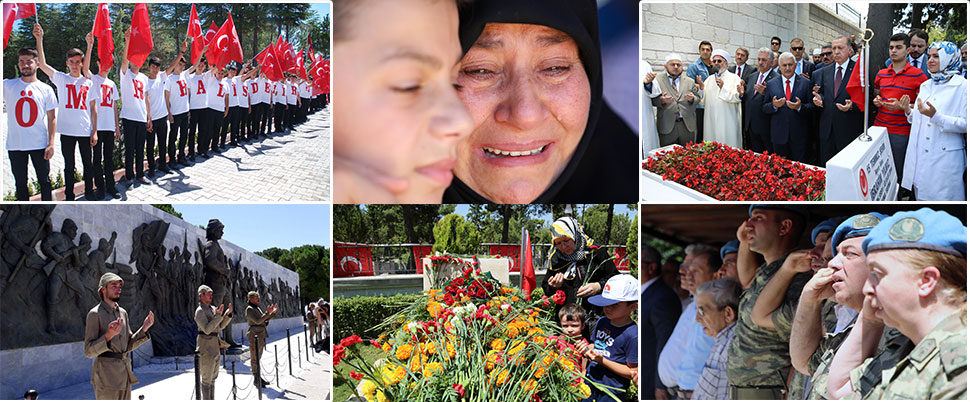 Türkiye ’15 Temmuz Şehitleri’ni anıyor