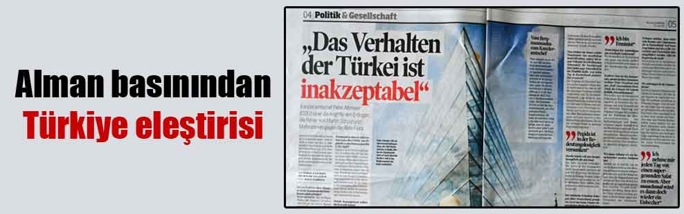 Alman basınından Türkiye eleştirisi