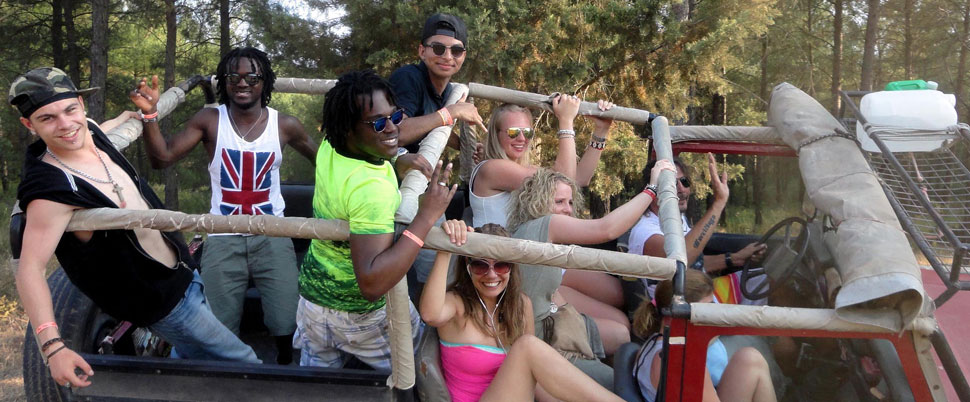 Marmaris’te turistler cip safaride eğleniyor