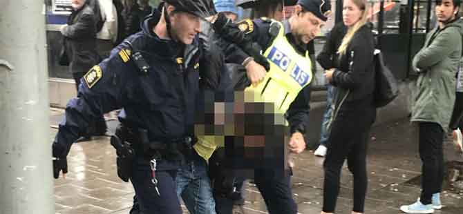 Stockholm’de bıçaklı saldırı!