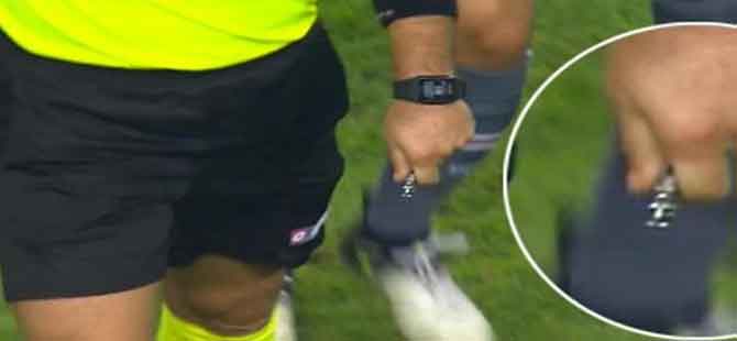 Süper Kupa maçında sahaya bıçak atan zanlı serbest bırakıldı