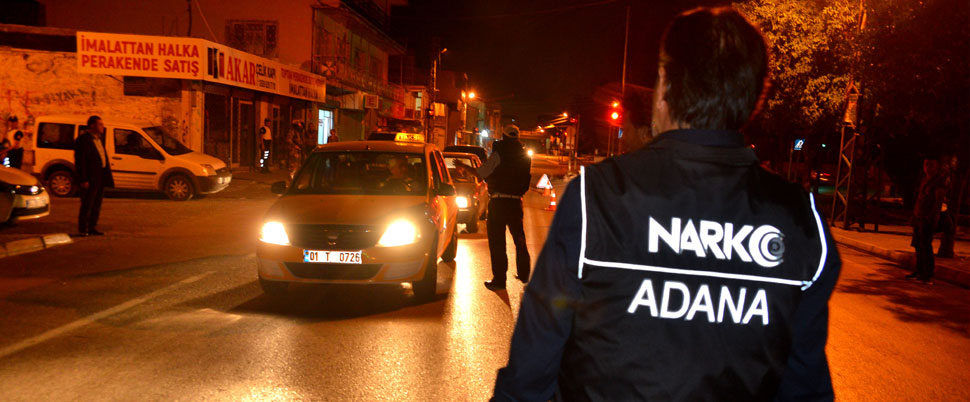 Adana’da 1200 polisle asayiş uygulaması