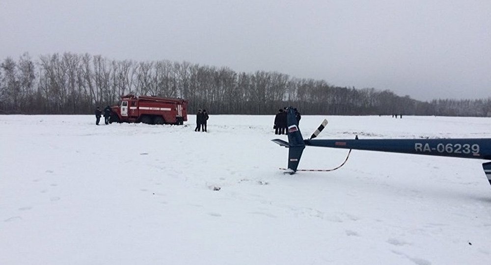 Rusya’da helikopter düştü: 2 ölü