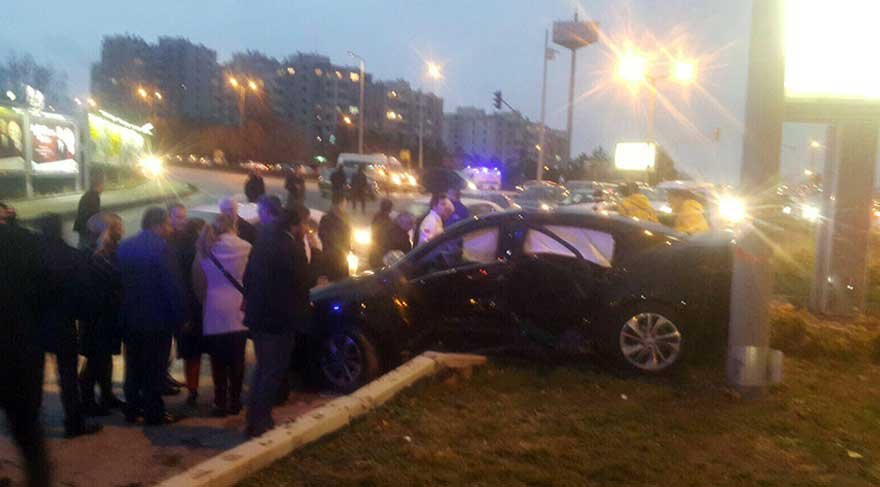 CHP’li başkan trafik kazası geçirdi!