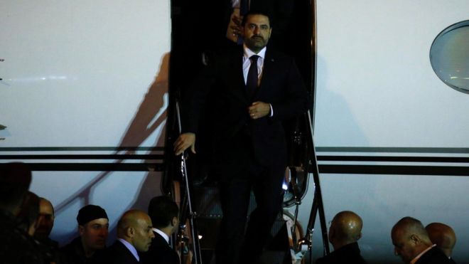 Hariri istifasından 17 gün sonra Beyrut’a döndü