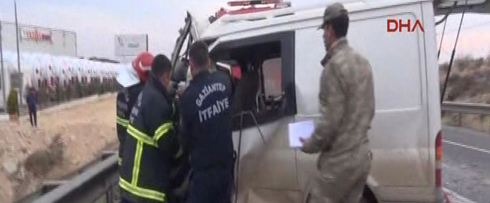 Gaziantep-Nizip karayolunda kaza: 5 ölü