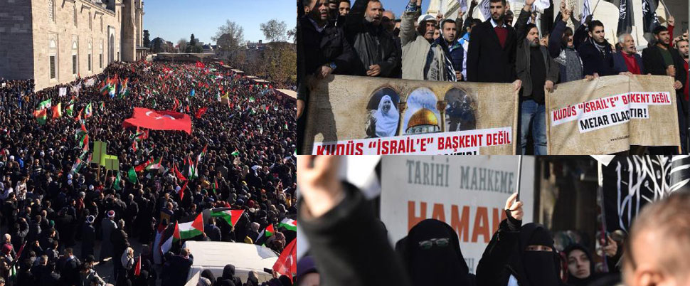 Türkiye’de Kudüs protestoları