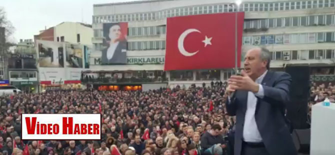 CHP’li İnce: Tepeden tırnağa cesaret, her şey Türkiye’yi sevmekten ibaret!