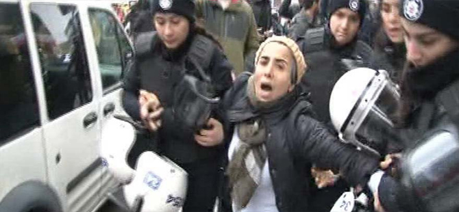 Kadıköy’de Afrin protestosu! Polis müdahale etti