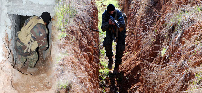 PKK/YPG tüm köylere tüneller kazıp, her geçenden vergi almış