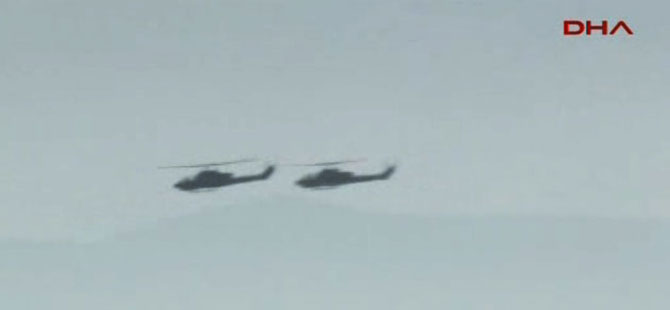 2 ‘Skorsky’ helikopter sınırı geçti