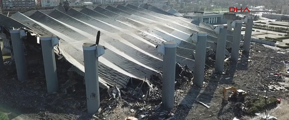 Abdi İpekçi Spor Salonu’nun yıkımında asbest kontrolüne suç duyurusu