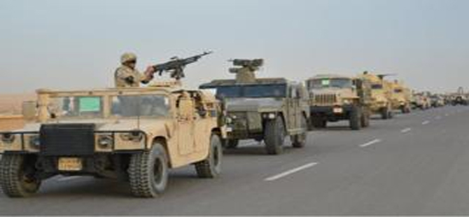 Mısır Ordusu: Sina Yarımadası’nda 16 militan öldürüldü