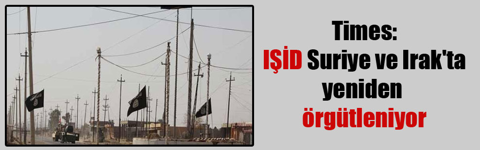 Times: IŞİD Suriye ve Irak’ta yeniden örgütleniyor