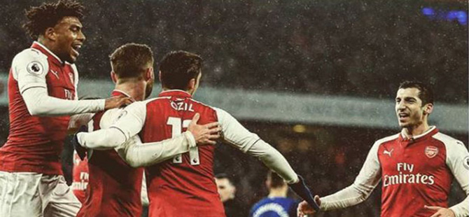 Arsenal, mutlu ‘Mesut’