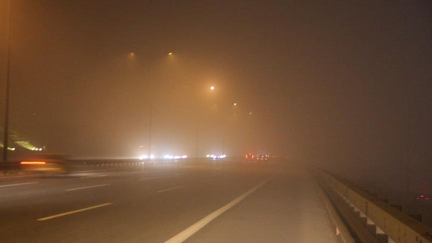 İstanbul’da gece boyunca sis etkili oldu