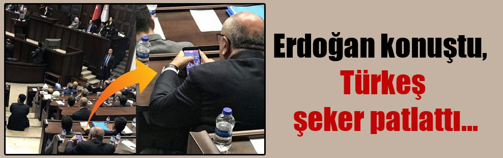 Erdoğan konuştu, Türkeş şeker patlattı…
