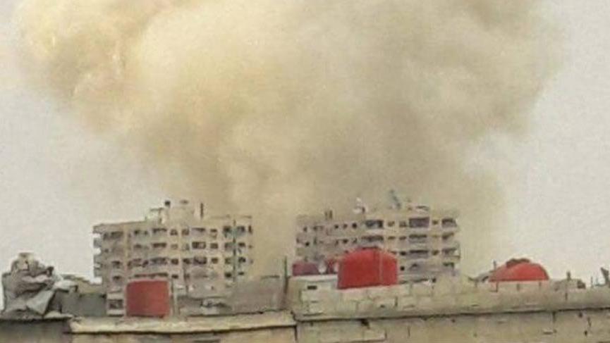 Şam’da büyük patlama! Tüneli havaya uçurdular