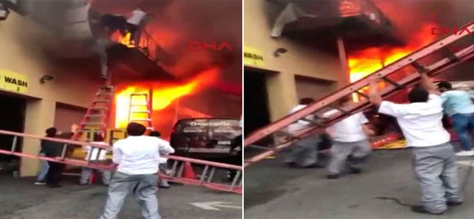 ABD’de Türk restoranında yangın