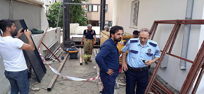 Bakırköy’de asansör kazası: Yaralılar var