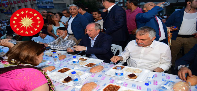 Muharrem İnce Adana Seyhan’da iftar yemeğine katıldı!