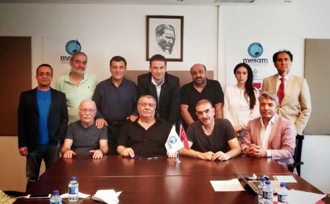 MESAM’da yeniden yönetime seçilen Arif Sağ ve ekibi ilk kez toplandı