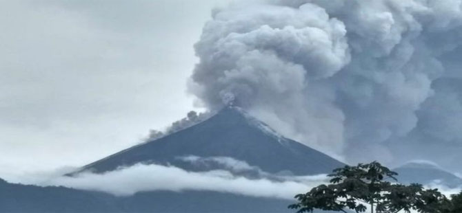 Guatemala’da yanardağ patlaması: 25 ölü, yüzlerce yaralı