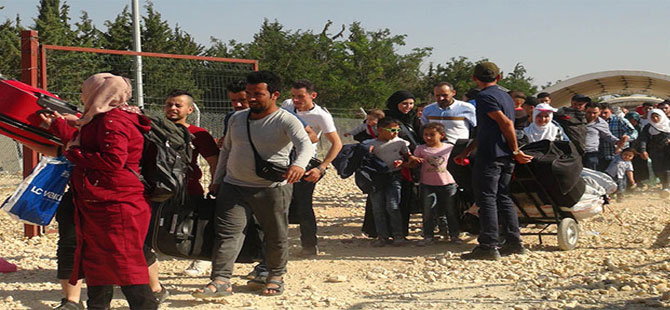 Bayram için ülkesine giden Suriyeli sayısı 40 bini aştı