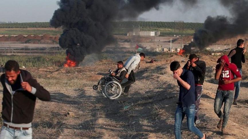 İsrail askerleri gerçek mermi kullandı: 80 Filistinli yaralı