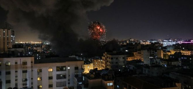 Gazze’de karşılıklı hava saldırılarıyla can kayıpları yaşandı