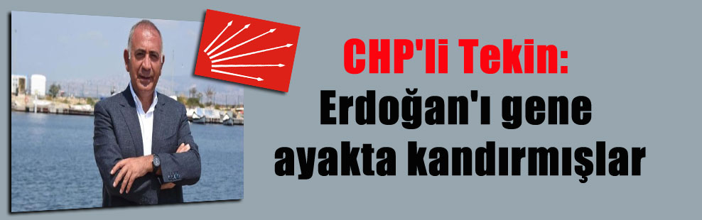 CHP’li Tekin: Erdoğan’ı gene ayakta kandırmışlar