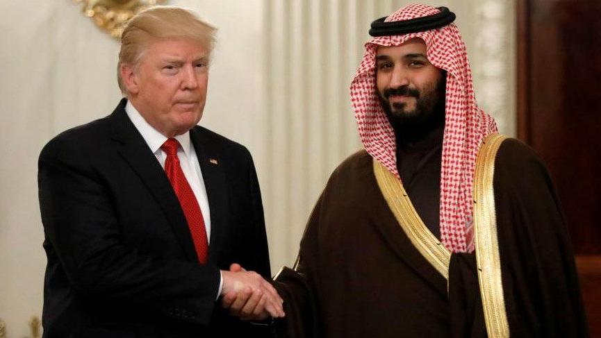 Trump’tan Suudi Arabistan’a Suriye teşekkürü