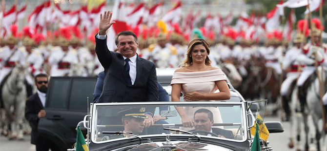 Brezilya’nın yeni Devlet Başkanı Bolsonaro yemin etti