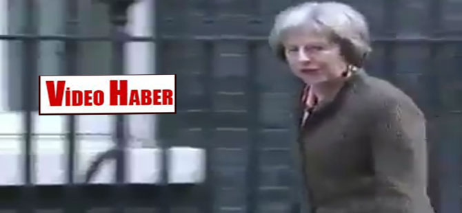 İngiltere Başbakanı Theresa May’le ilgili bu video Twitter’ı salladı