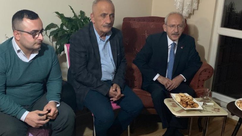 Kılıçdaroğlu’ndan Eren Erdem’in ailesine ziyaret