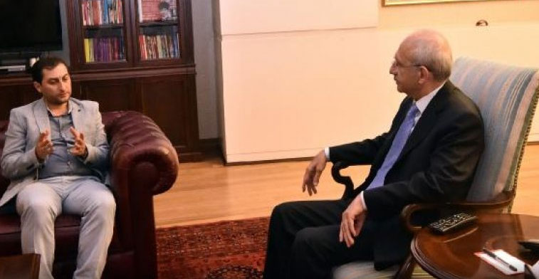 Kılıçdaroğlu, Rabia Naz’ın babası Şaban Vatan ile görüştü