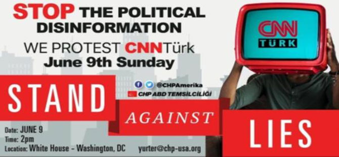 CHP’den ABD’de CNN Türk protestosu: CNN isim haklarını çekene kadar mücadelemiz sürecek