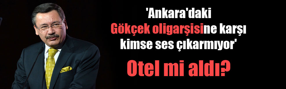 ‘Ankara’daki Gökçek oligarşisine karşı kimse ses çıkarmıyor’