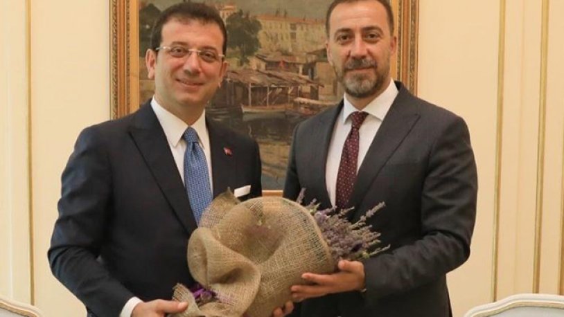 MHP’li belediye başkanından Ekrem İmamoğlu’na tebrik ziyareti