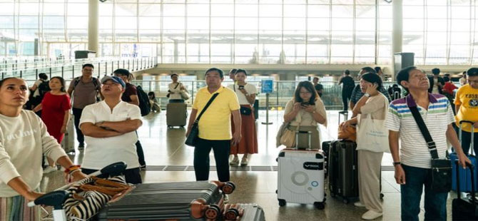 Hong Kong’daki uluslararası havalimanında uçuşlar yeniden başladı
