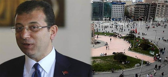 İmamoğlu, Taksim Meydanı için tarih verdi!